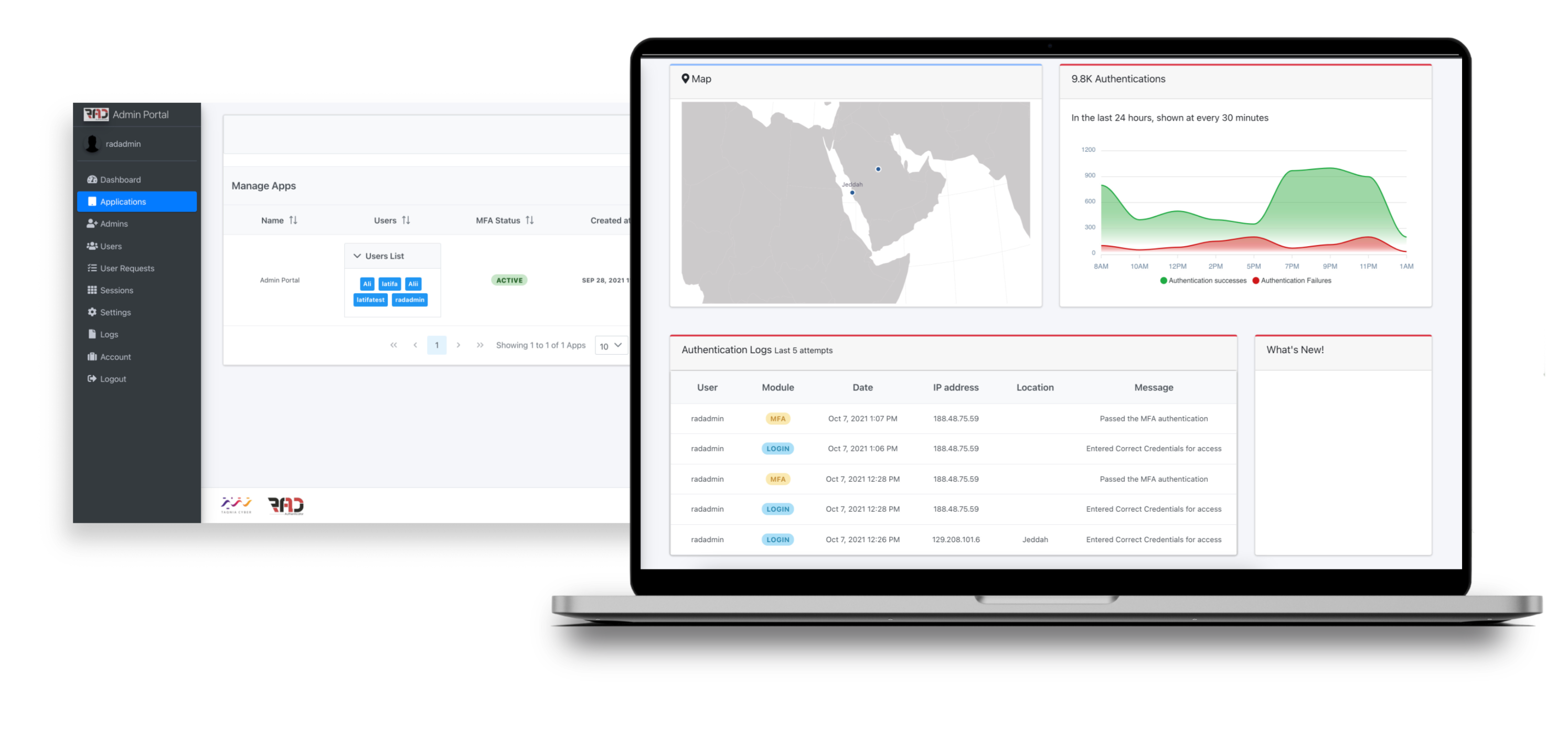 Authentication Engine Screenshots